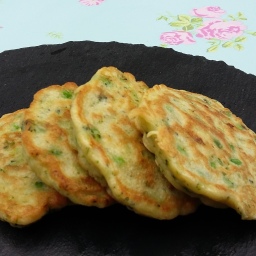 Pea and Broccoli Fritters
