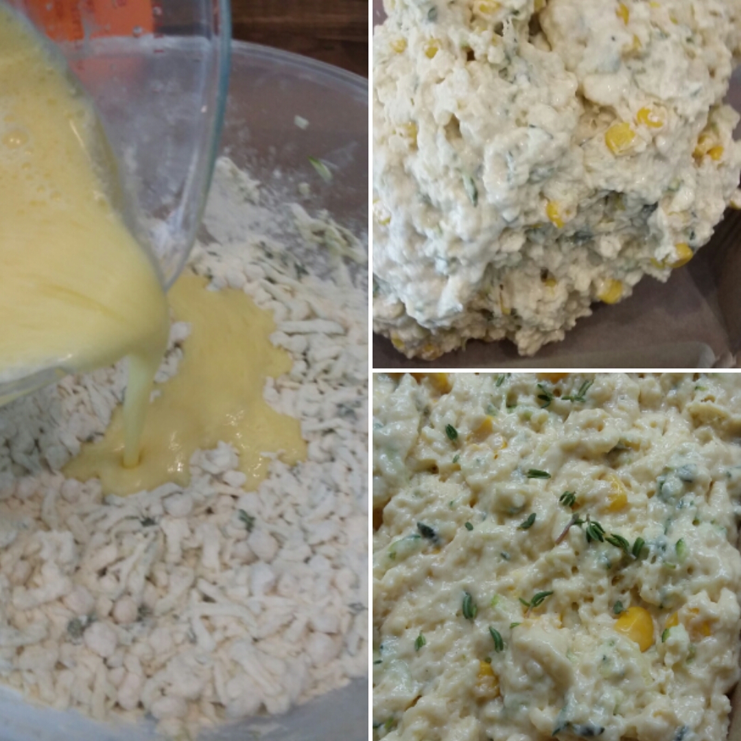 sweetcorn thyme and cheddar loaf blw weaning
